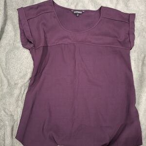 Express Women's Purple Top